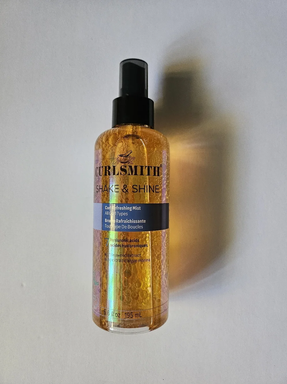 New Curlsmith Shake + Shine Spray Mist 6.6 Oz Curl Refresher Vegan Cruelty Free